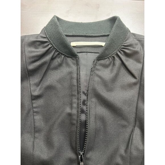 Twelfth Street by Cynthia Vincent Jacket Womens Small Wool Zip Bomber Style 5042 - Picture 10 of 12